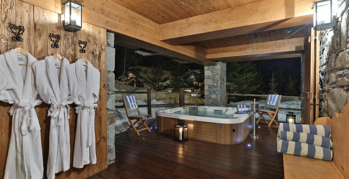 This Chalet is one the best located ski chalets in Meribel 