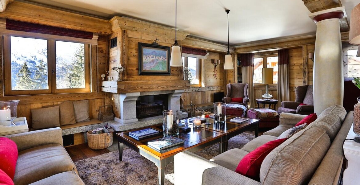 This Chalet is one the best located ski chalets in Meribel 