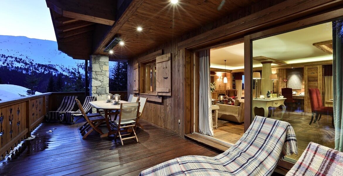 This Chalet is one the best located ski chalets in Meribel 