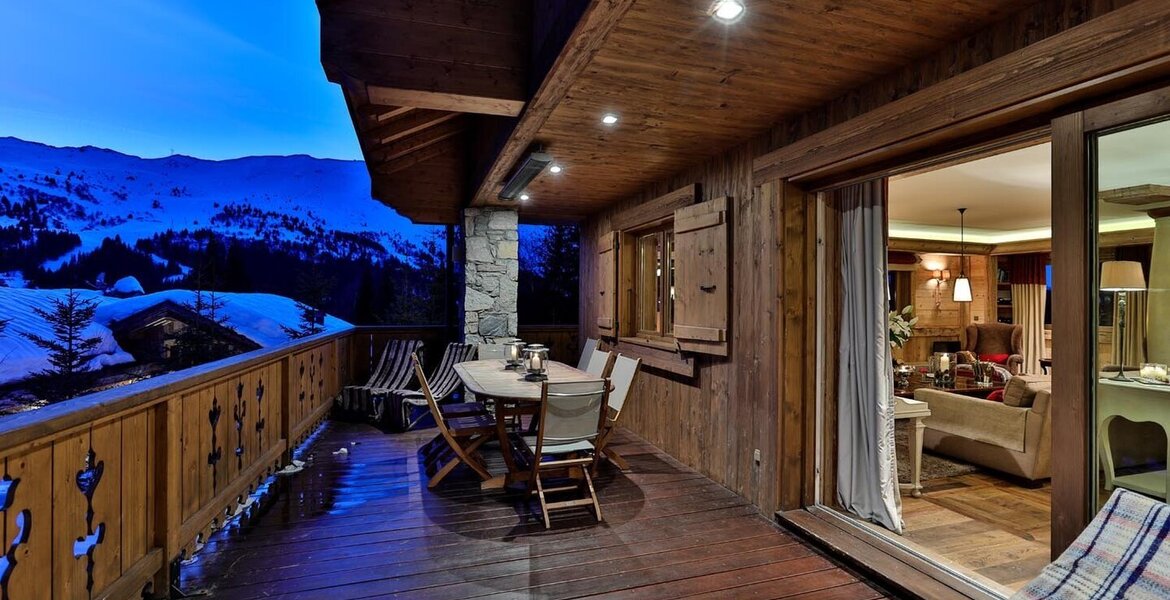 This Chalet is one the best located ski chalets in Meribel 