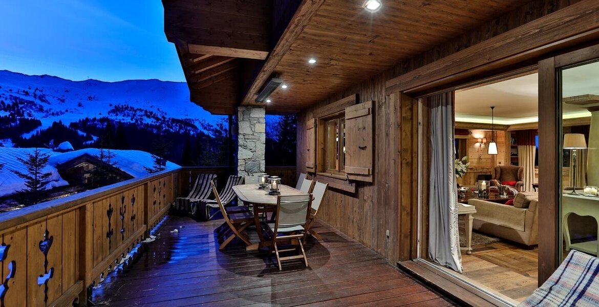 This Chalet is one the best located ski chalets in Meribel 