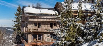 The chalet located on the route de la Renarde