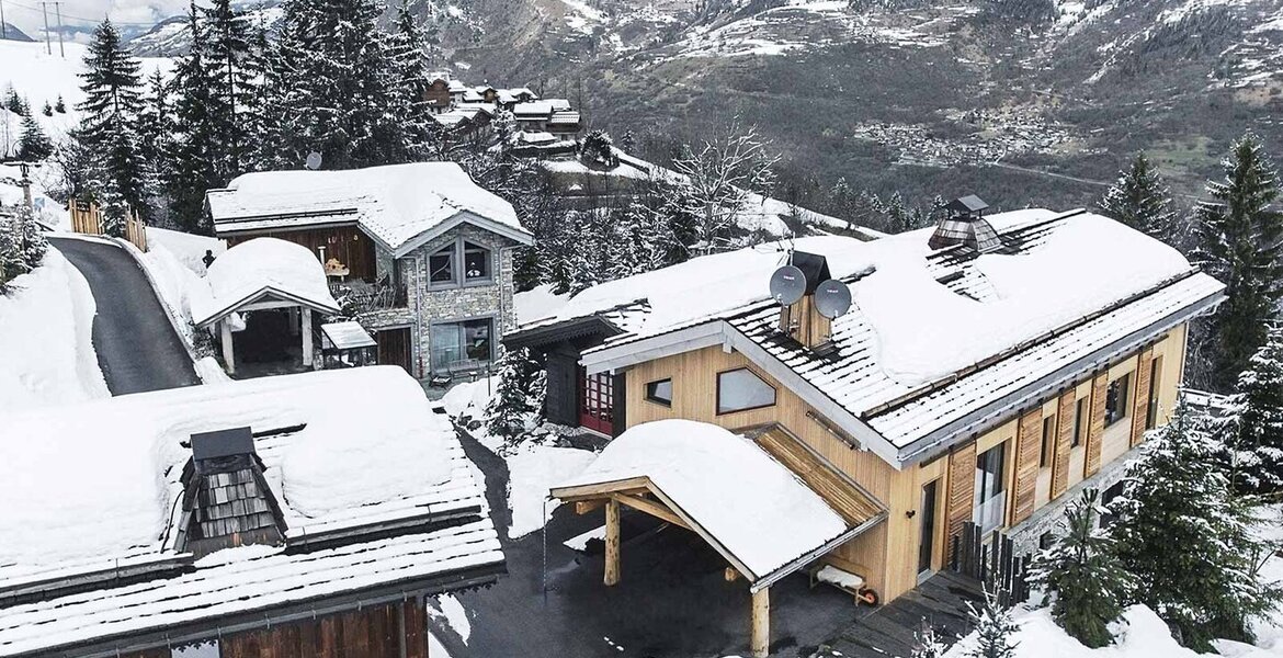 Une luxueuse collection de chalets à louer à Courchevel 