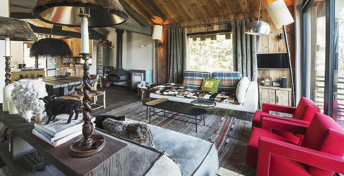 A luxury collection of Chalets for rent in Courchevel 