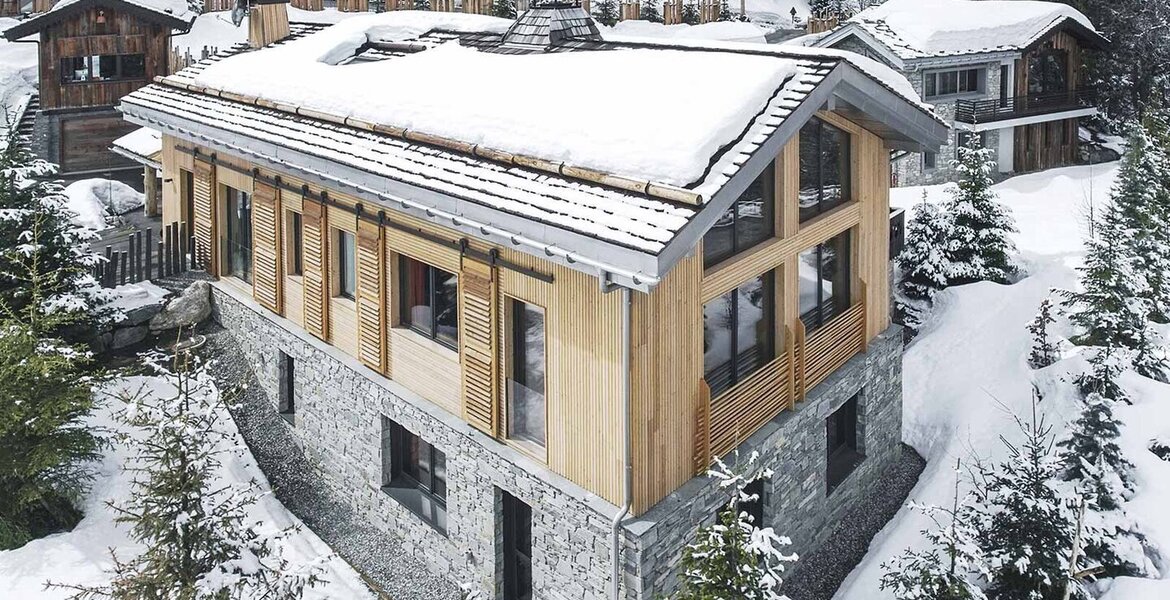 A luxury collection of Chalets for rent in Courchevel 