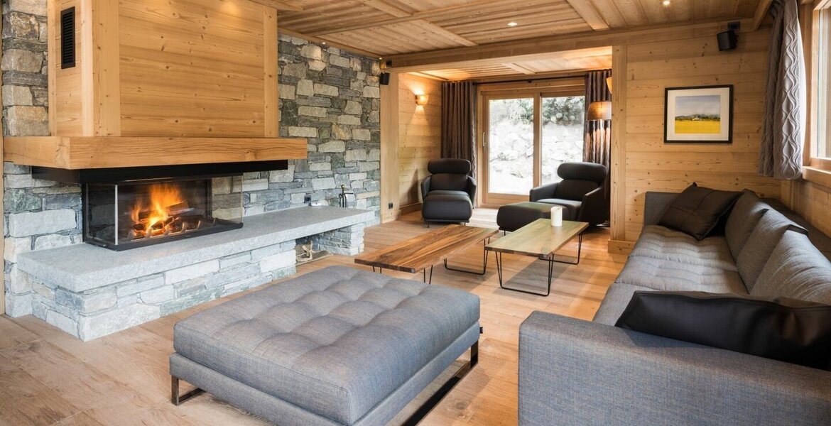 This chalet is a luxury ski chalet in Meribel