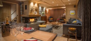 This chalet is a luxury ski chalet in Meribel