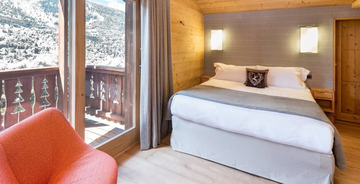 Ce chalet est un chalet de ski de luxe à Méribel