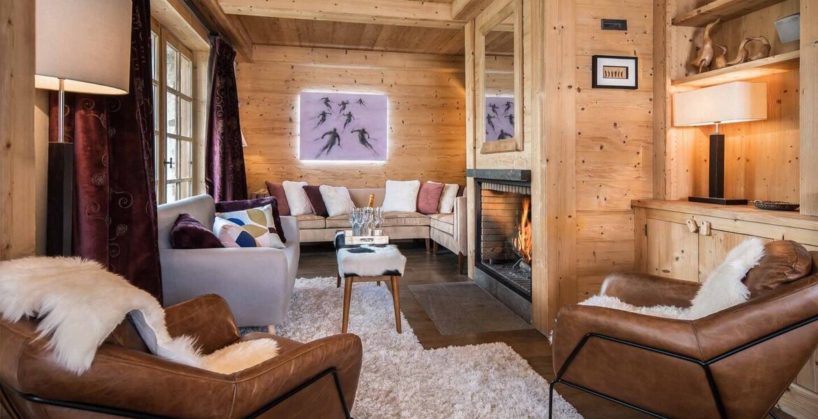 Chalet de luxe situé au Cret