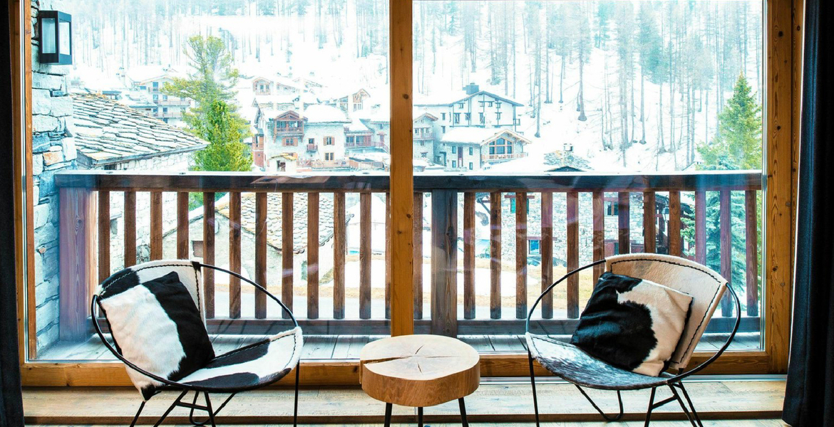 Chalet dans les montagnes de Val-d'Isère 