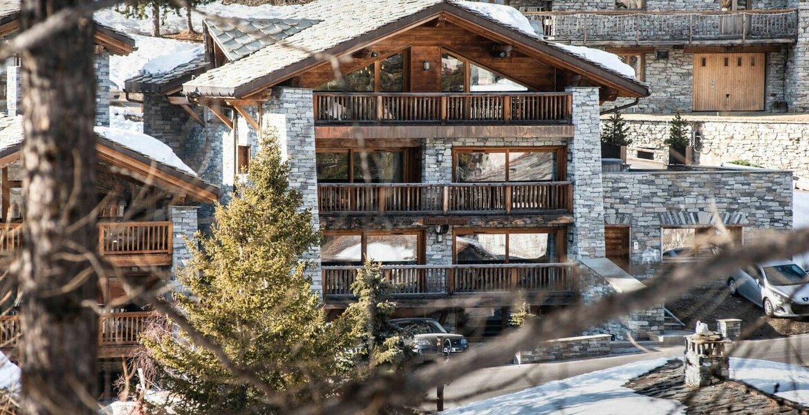 Chalet dans les montagnes de Val-d'Isère 