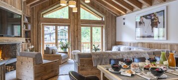 This is a luxury chalet of just over 200 m2 