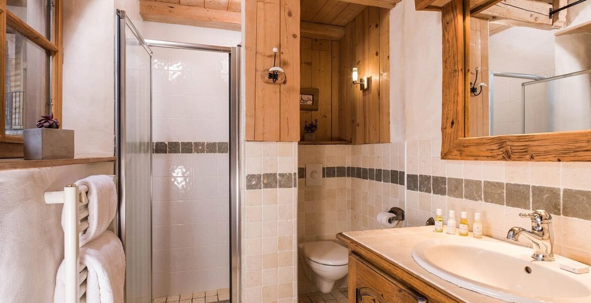 This chalet has a unique location in Val d'Isère