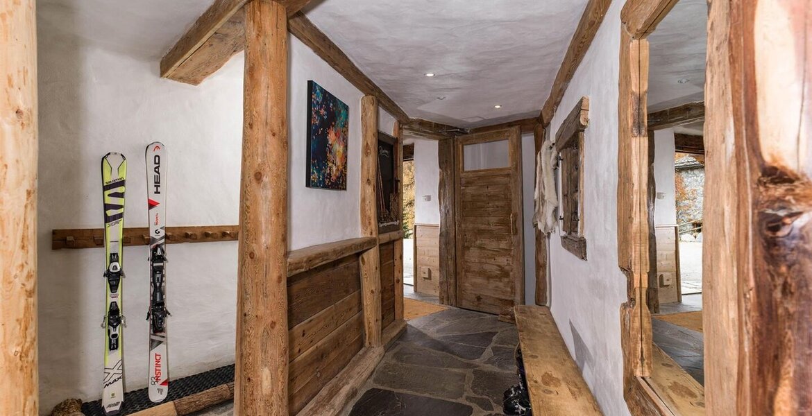 Ce chalet bénéficie d'un emplacement unique dans Val d'Isère