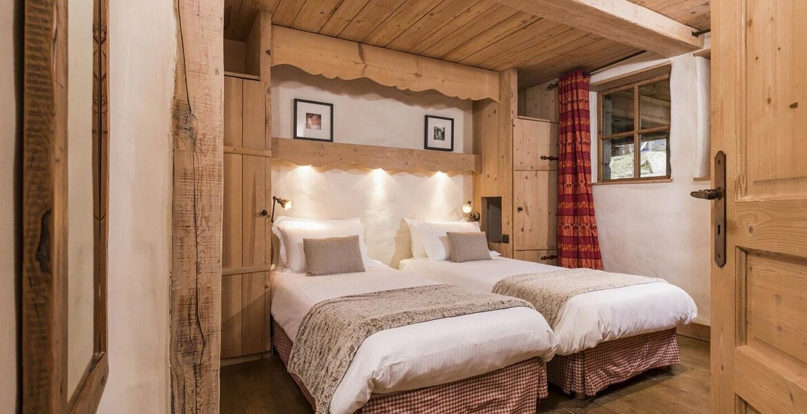 Este chalet goza de una ubicación única en  Val d'Isère