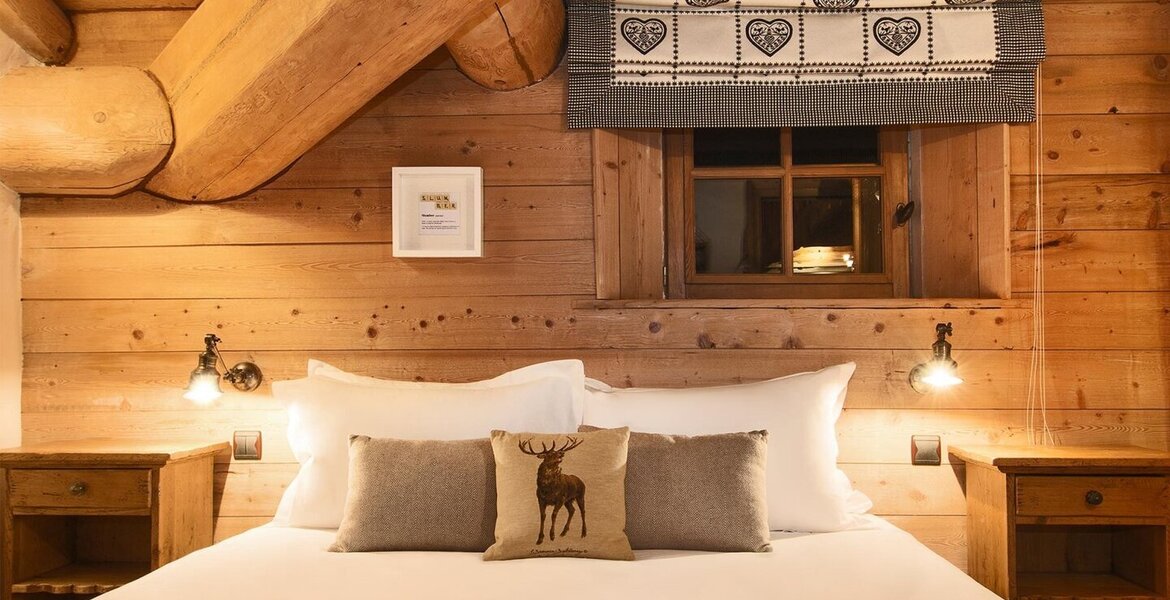 This chalet has a unique location in Val d'Isère