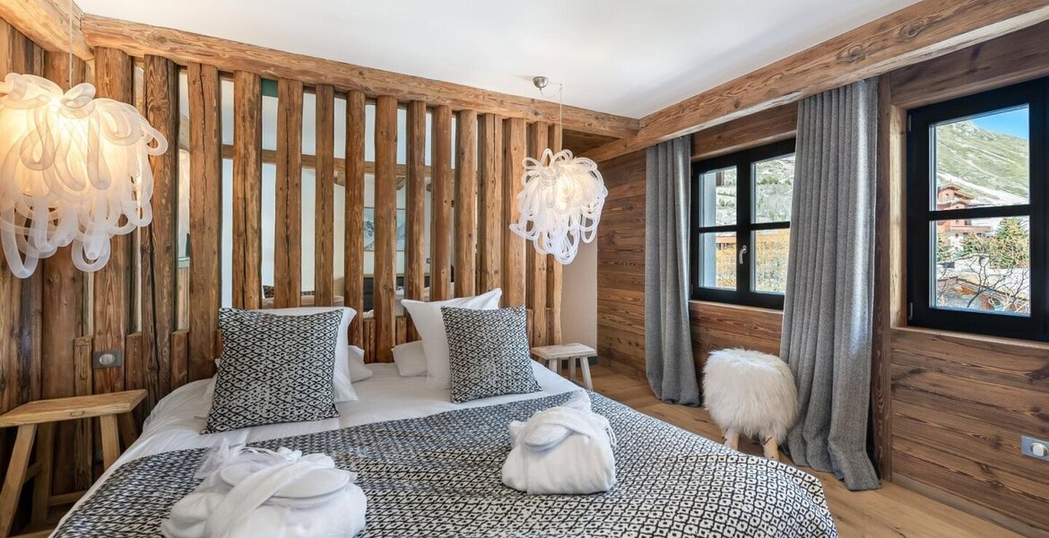 Este alquiler de chalet de lujo en Val d'Isère Alpes Francia