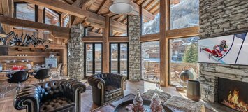 This luxury chalet rental in Val d'Isère Alps France 