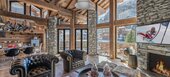 This luxury chalet rental in Val d'Isère Alps France 