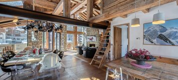 This luxury chalet rental in Val d'Isère Alps France 