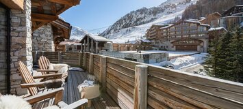 This luxury chalet rental in Val d'Isère Alps France 