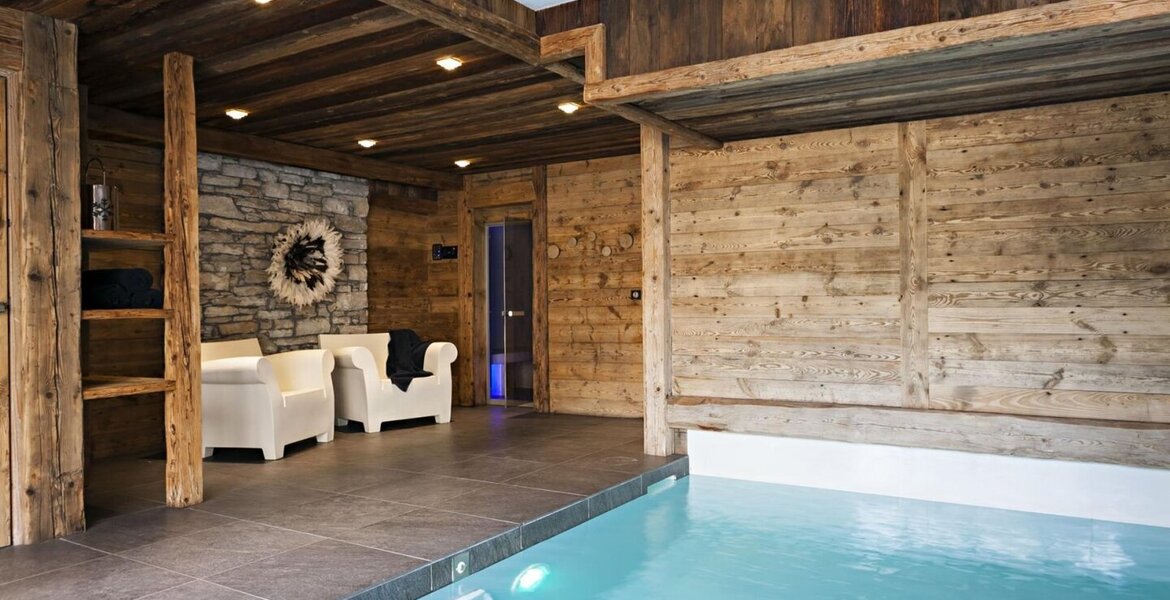 Este alquiler de chalet de lujo en Val d'Isère Alpes Francia