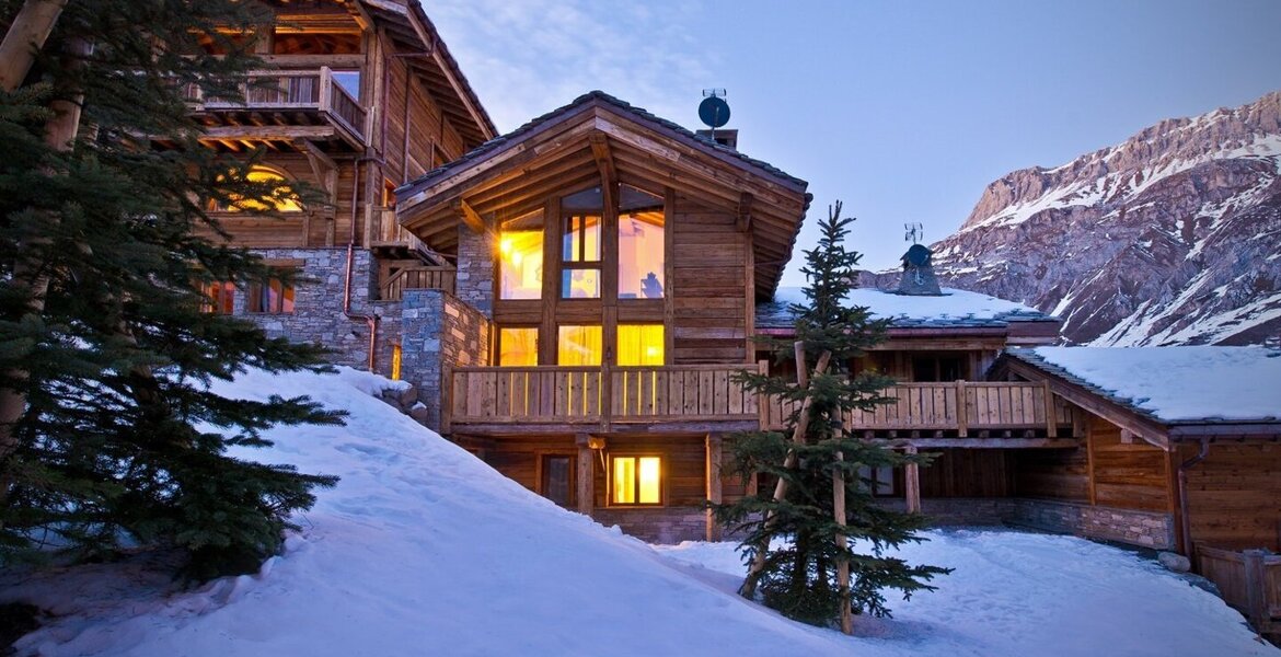 Le plus petit de nos chalets de luxe à Val d'Isère