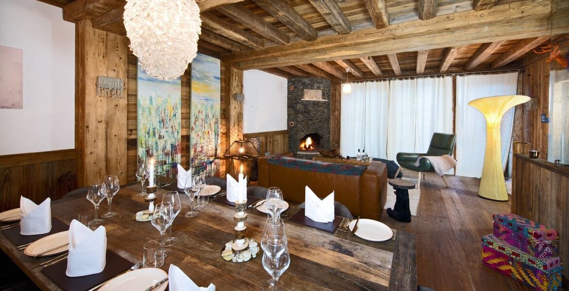 The smallest of our luxury chalets in Val d'Isère