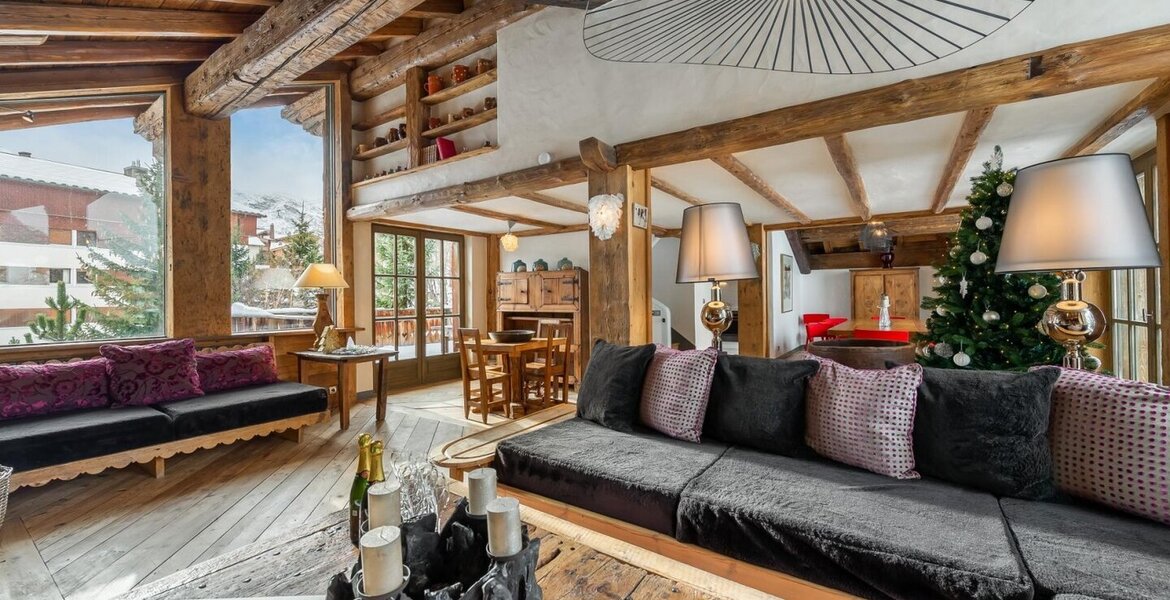 Chalet is located in the private hamlet of Fermes de Val