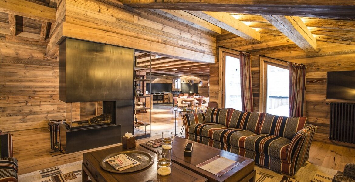 Ce chalet est une véritable retraite du monde