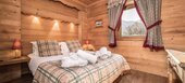 This chalet  is located in the Le Cret area of the resort