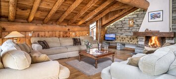 This chalet  is located in the Le Cret area of the resort