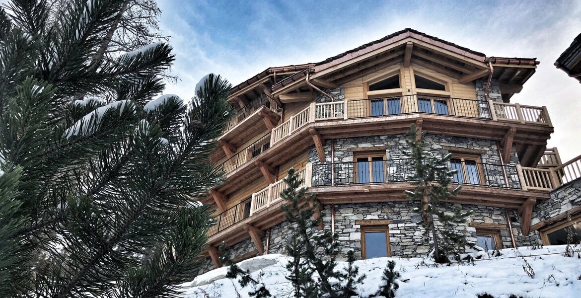 Un chalet luxueux et exceptionnel au cœur des montagnes