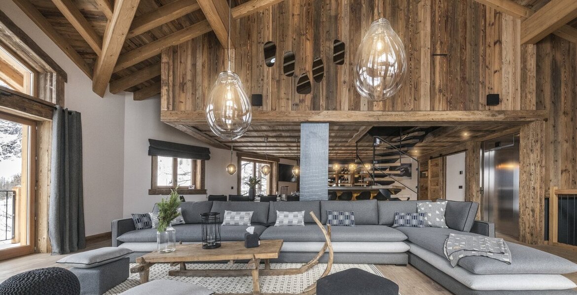 Un chalet luxueux et exceptionnel au cœur des montagnes