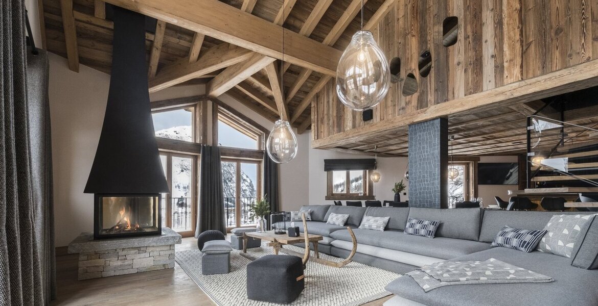 Un chalet luxueux et exceptionnel au cœur des montagnes