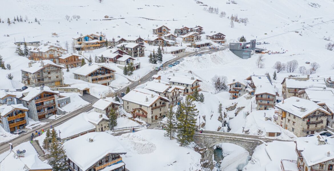 Situé au cœur des Alpes françaises le chalet de Val d'Isère