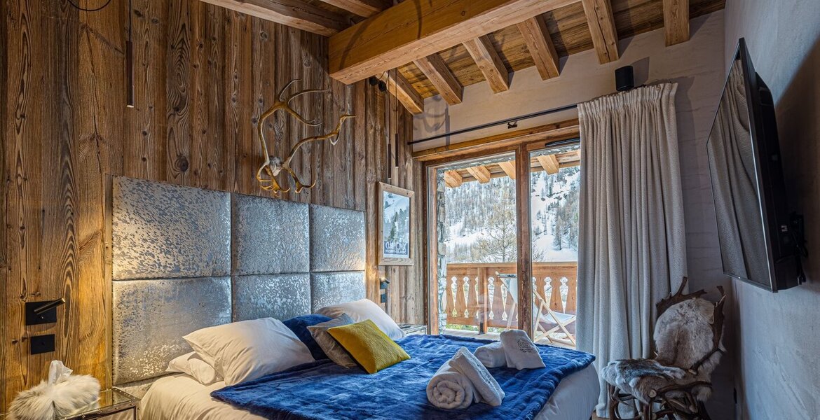 Situé au cœur des Alpes françaises le chalet de Val d'Isère