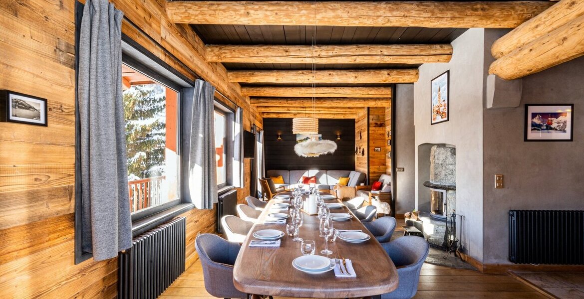 The newly refurbished chalet lies at the very heart of Val 