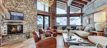 Un chalet increíblemente hermoso situado en Val d'Isère