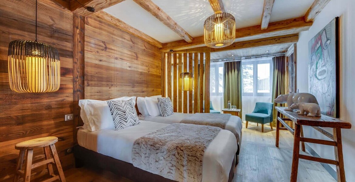 Un chalet d'une beauté époustouflante situé dans Val d'Isère