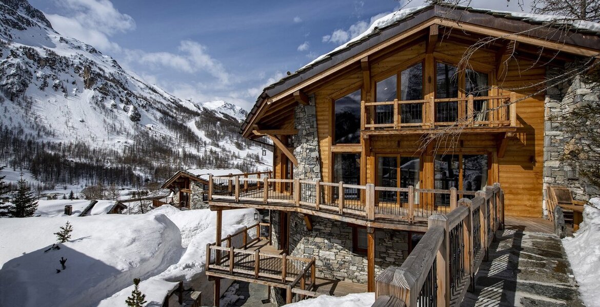 Nestled in the exclusive and wonderfully private Chalet 