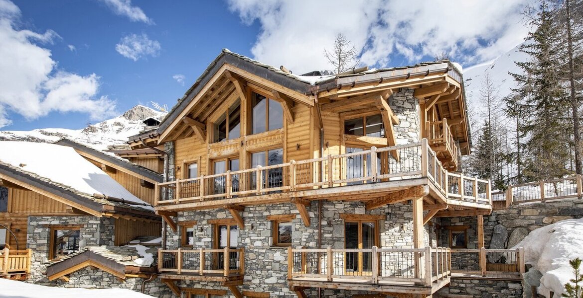 Nestled in the exclusive and wonderfully private Chalet 