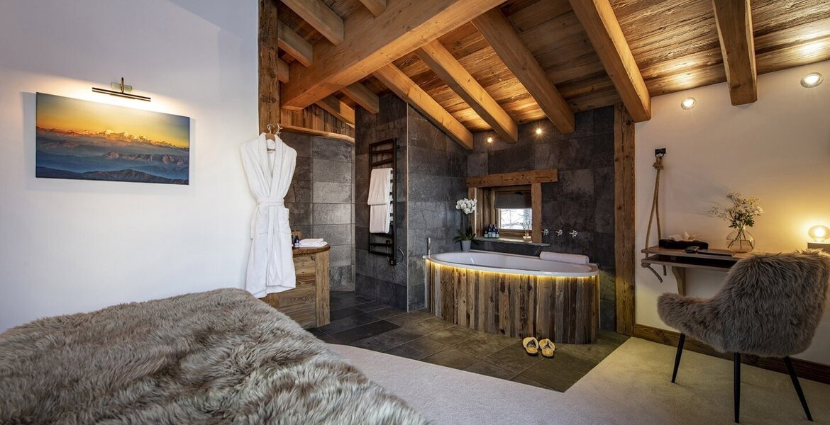 Nestled in the exclusive and wonderfully private Chalet 