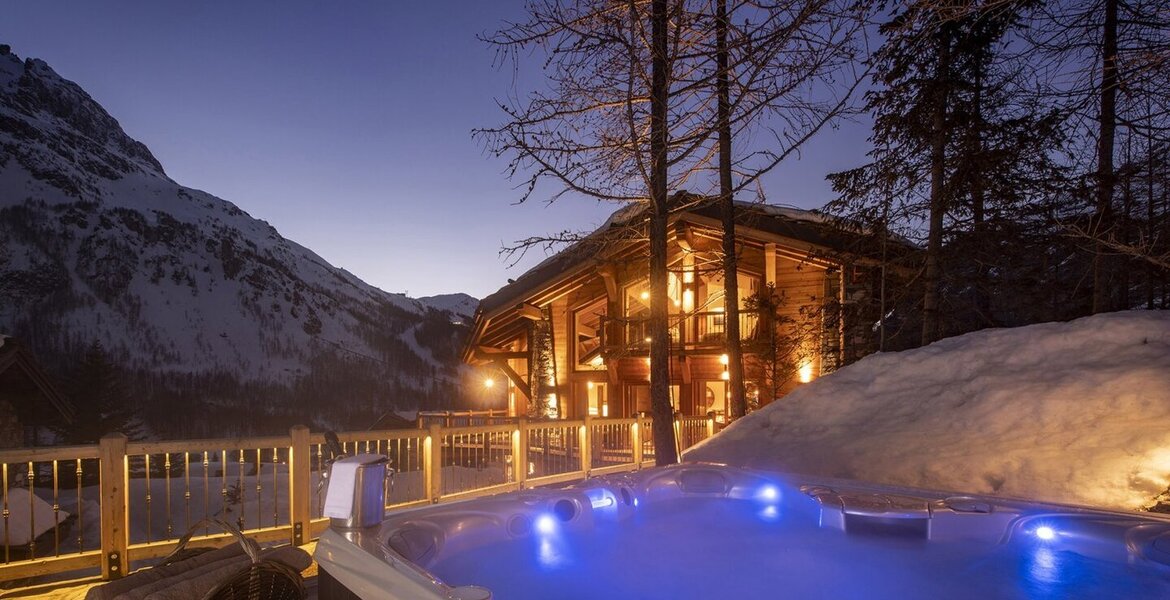 Nestled in the exclusive and wonderfully private Chalet 