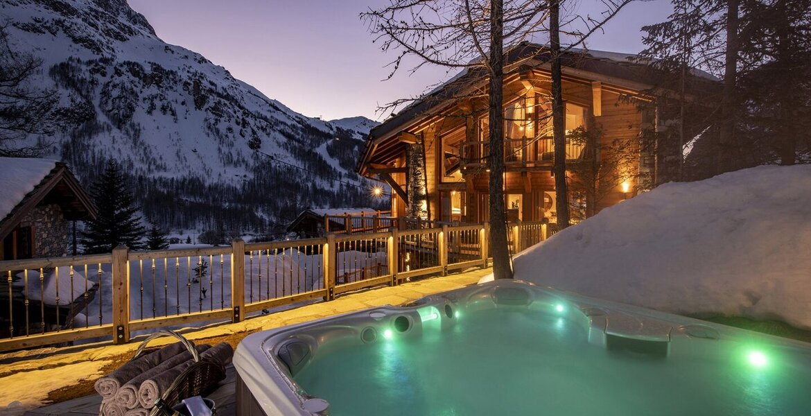 Nestled in the exclusive and wonderfully private Chalet 