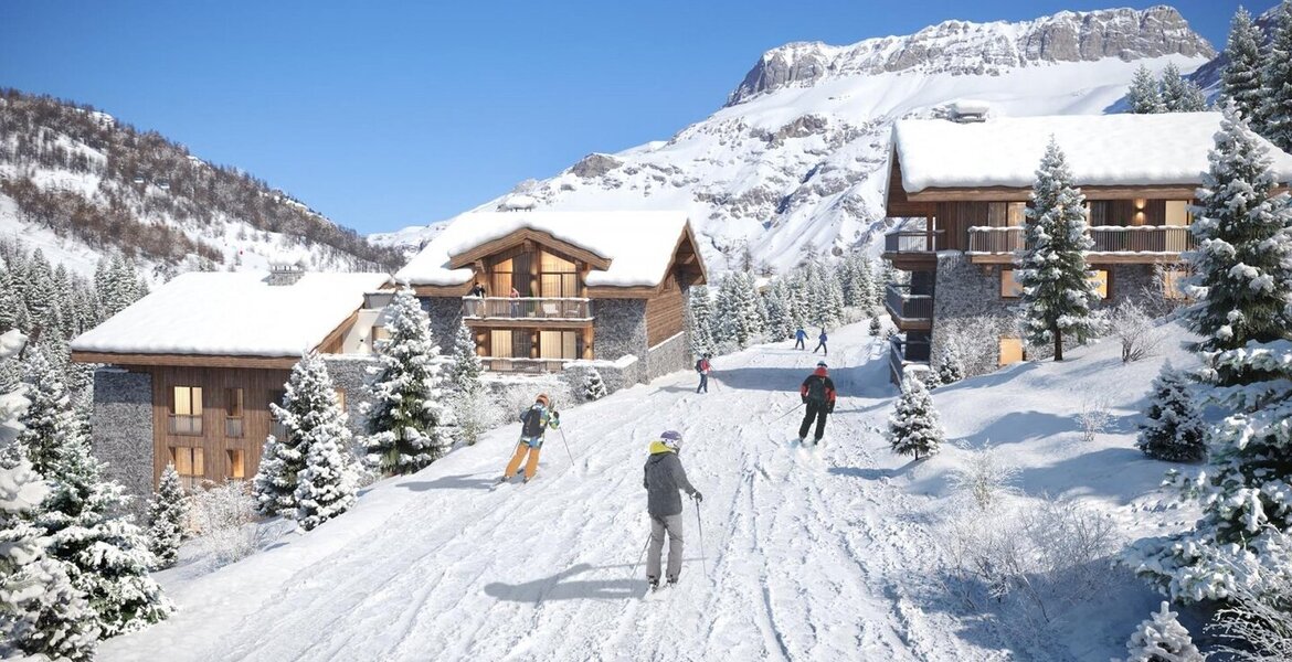 Nestled in the heart of the sublime village of Val d'Isère