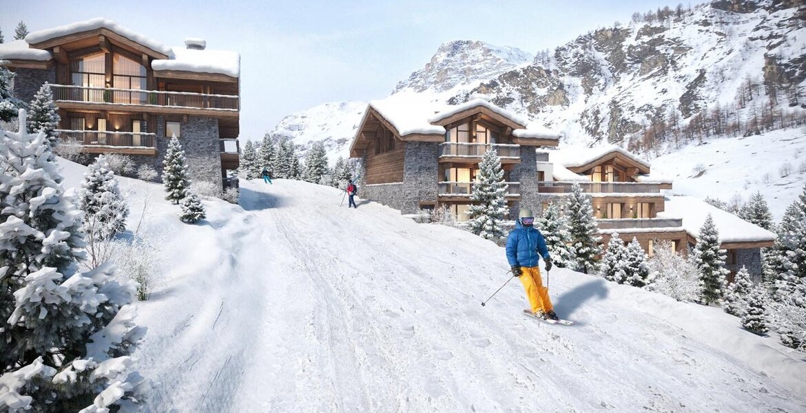 Enclavado en el corazón del sublime pueblo de Val d'Isère