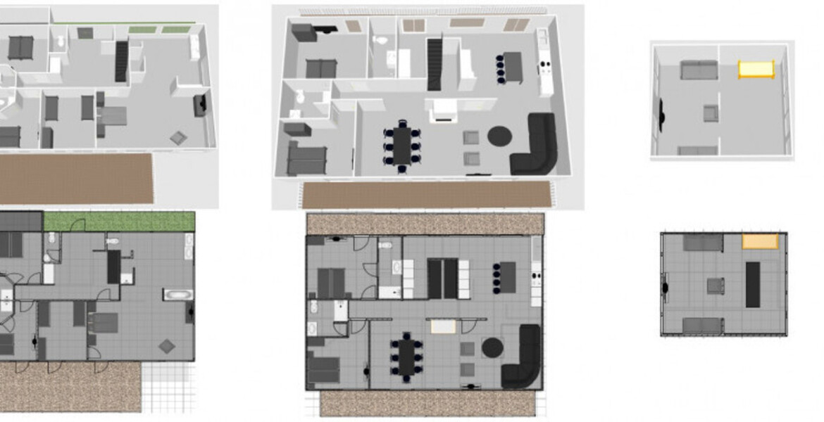 Chalet typique et indépendant 8 pièces sur 3 étages  280 m2