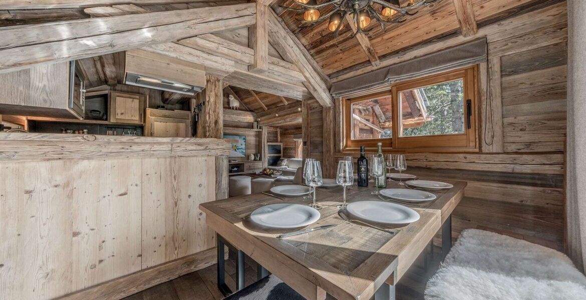 Chalet Skis aux pieds Courchevel 1850