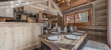 Chalet Skis aux pieds Courchevel 1850